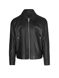 BOSS | Giacca in pelle H-MAPSON4 | Nero