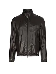 BOSS | Giacca in pelle L-MUBUK2 | Marrone