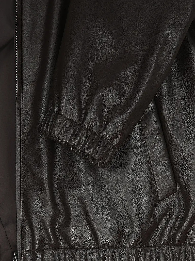 BOSS | Giacca in pelle L-MUBUK2 | 