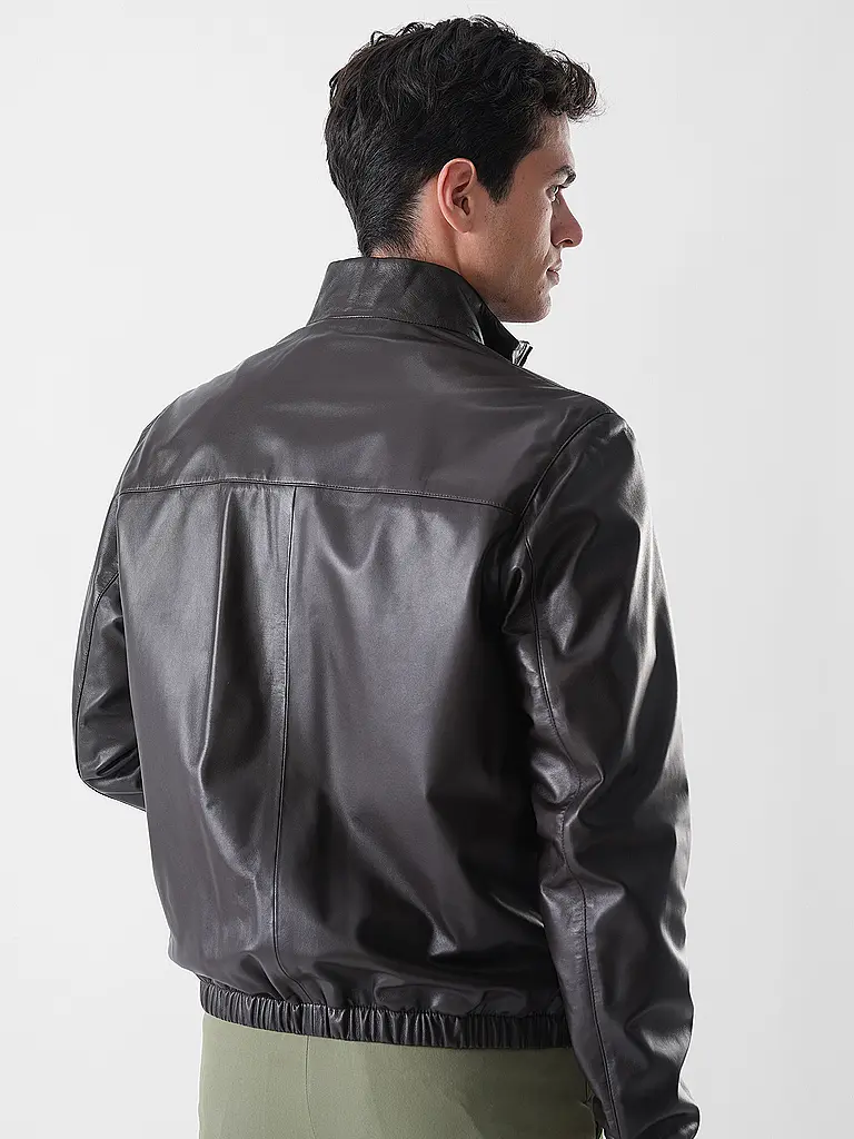 BOSS | Giacca in pelle L-MUBUK2 | 