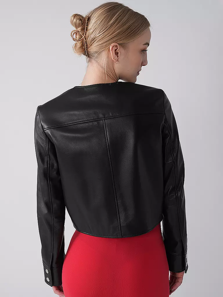 BOSS | Giacca in pelle SADENITA |