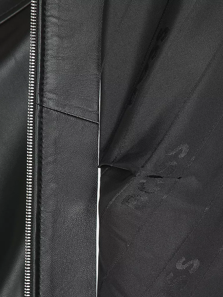 BOSS | Giacca in pelle SADENITA |