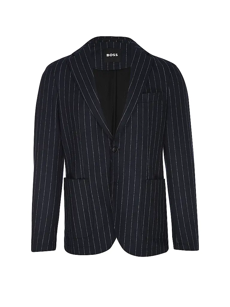 BOSS | Giacca slim fit | Blu scuro