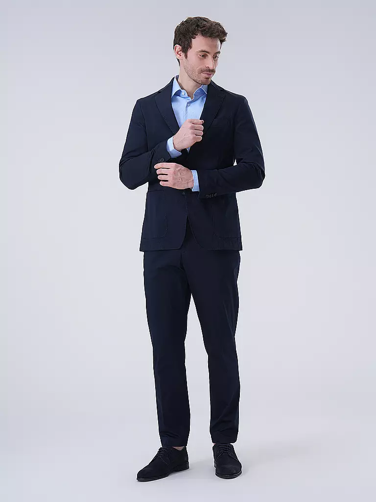 BOSS | Giacca slim fit | Blu scuro