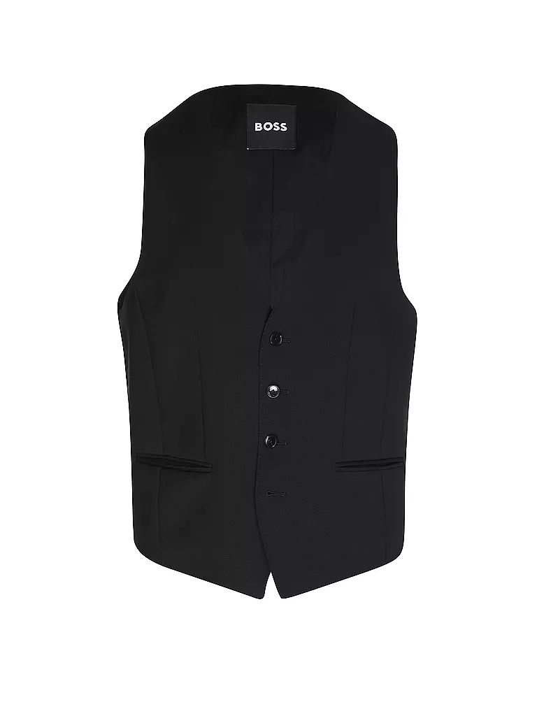 BOSS | Gilet da abito H-HUGE | Nero
