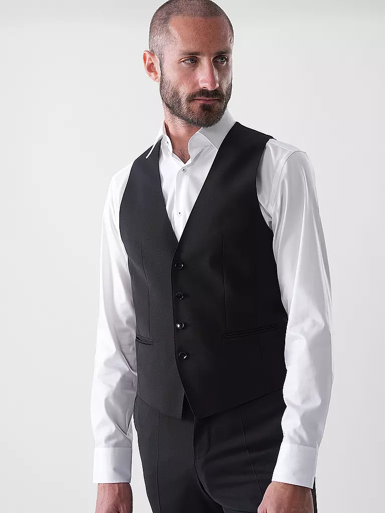 BOSS | Gilet da abito H-HUGE | Nero