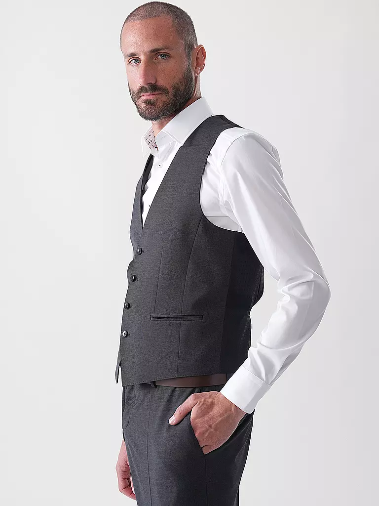BOSS | Gilet da abito H-HUGE | Grigio