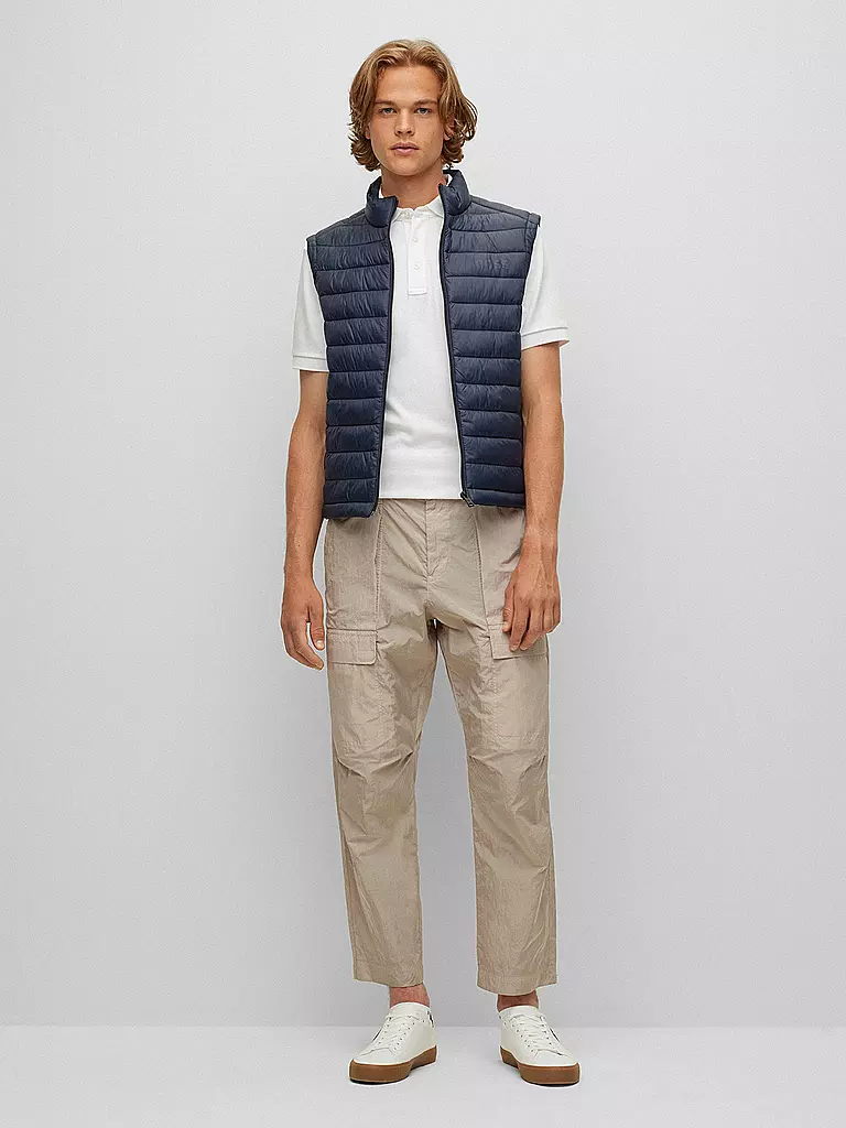 BOSS | Gilet imbottito | Blu scuro