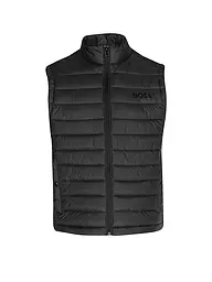 BOSS | Gilet trapuntato | Nero