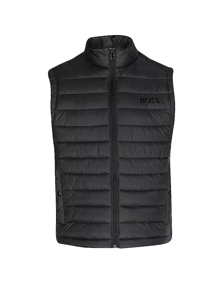 BOSS | Gilet trapuntato | Nero