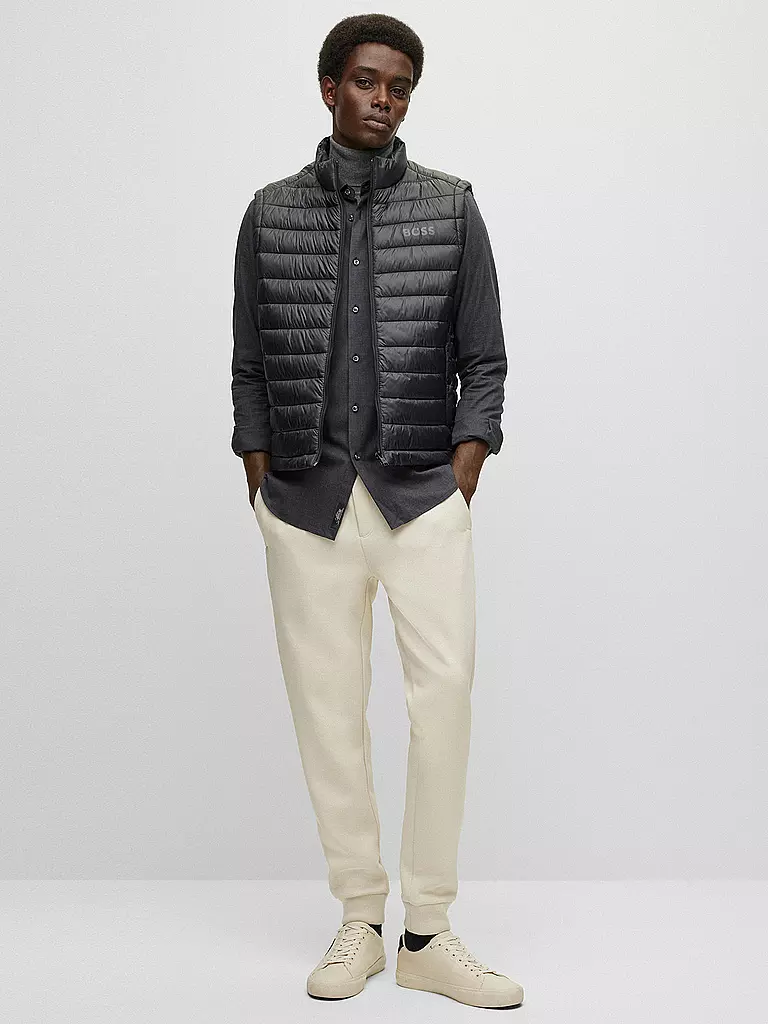 BOSS | Gilet trapuntato | Nero