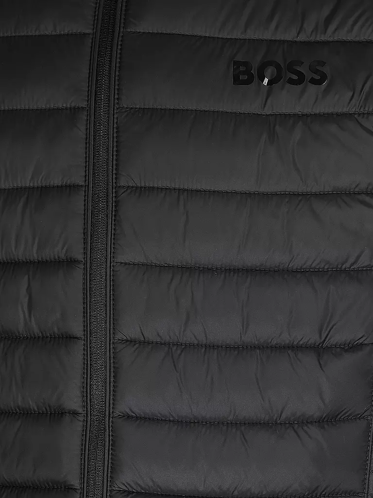 BOSS | Gilet trapuntato | Nero