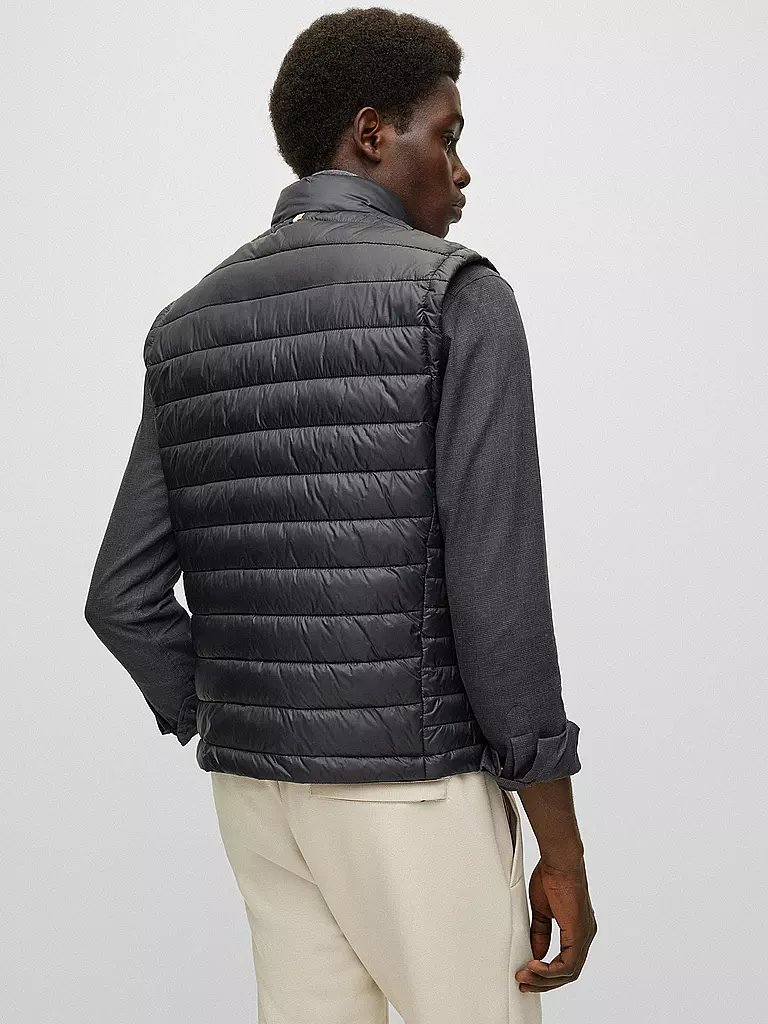 BOSS | Gilet trapuntato | Nero