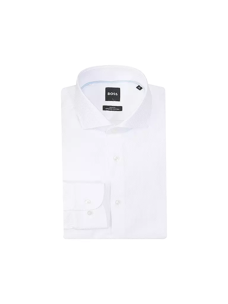 BOSS | Hemd Slim Fit  | Bianco