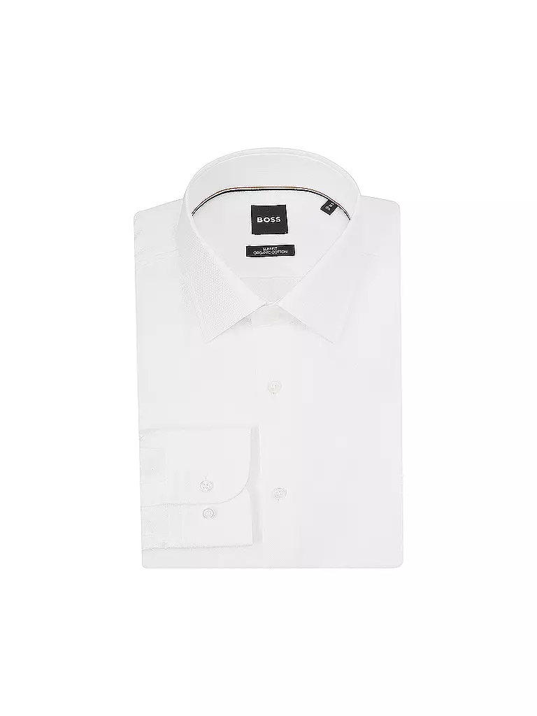 BOSS | Hemd Slim Fit HANK  | Bianco