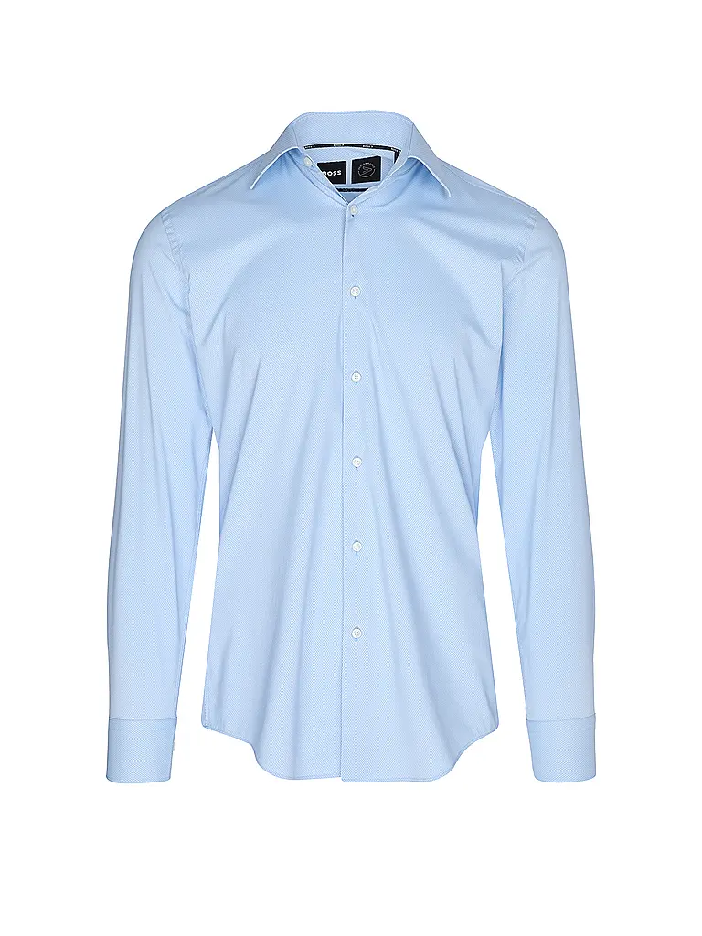 BOSS | Hemd Slim Fit HANK  | Blu chiaro