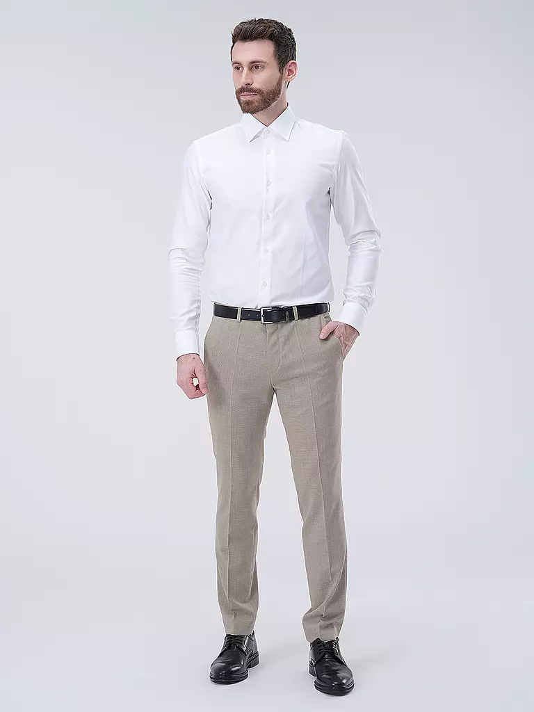 BOSS | Hemd Slim Fit HANK  | Bianco
