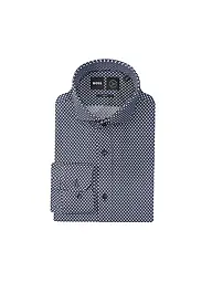 BOSS | Hemd Slim Fit HANK | Blu scuro