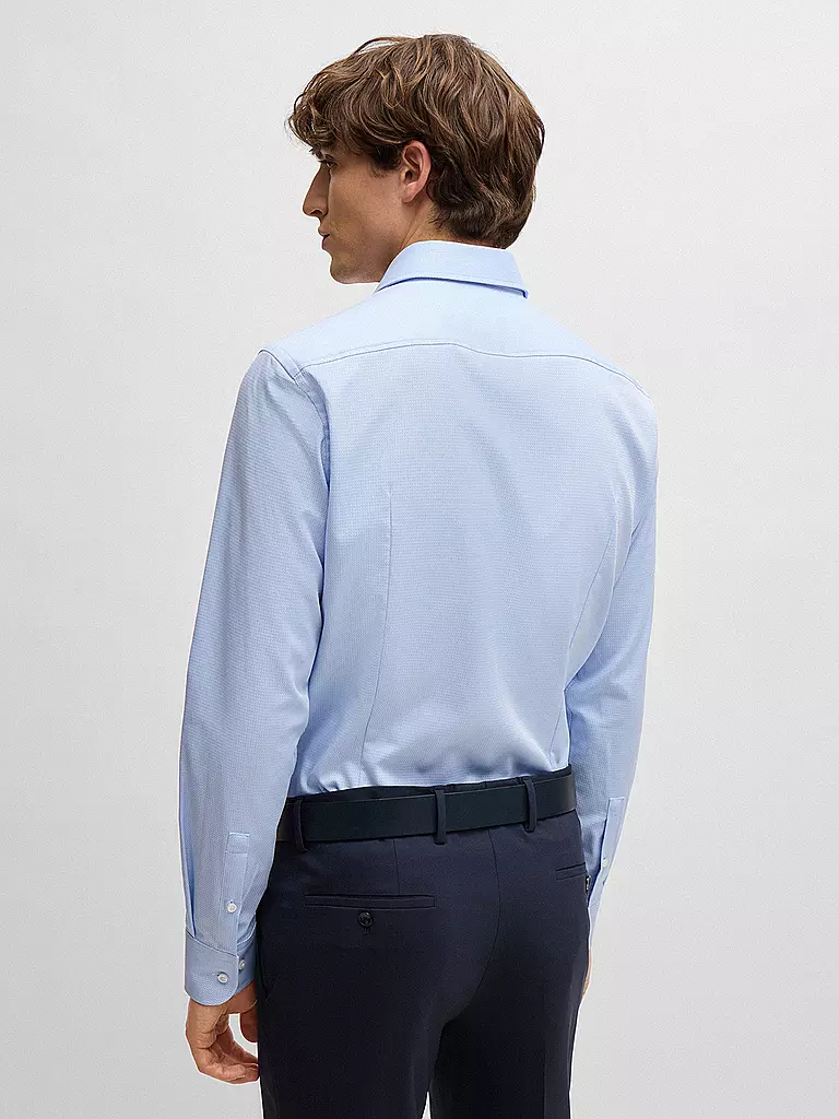BOSS | Hemd Slim Fit HANK | Blu chiaro