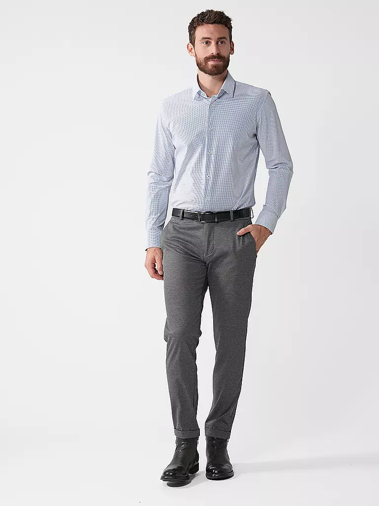 BOSS | Hemd Slim Fit PERFORMANCE | Blu chiaro