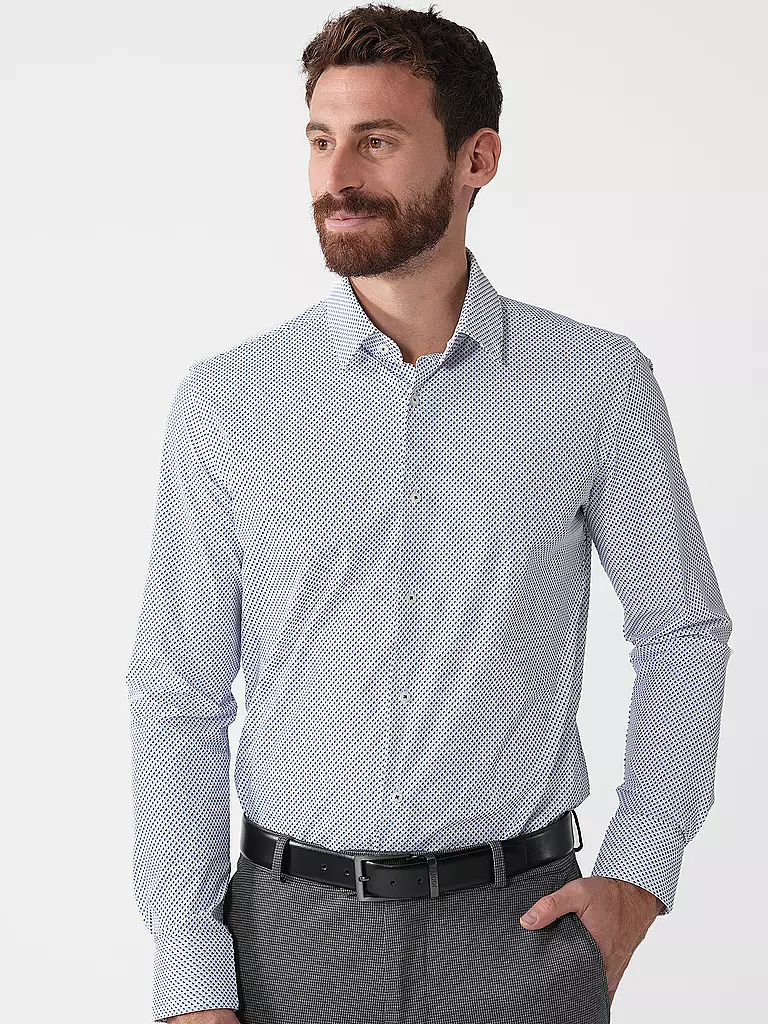BOSS | Hemd Slim Fit PERFORMANCE | Blu chiaro