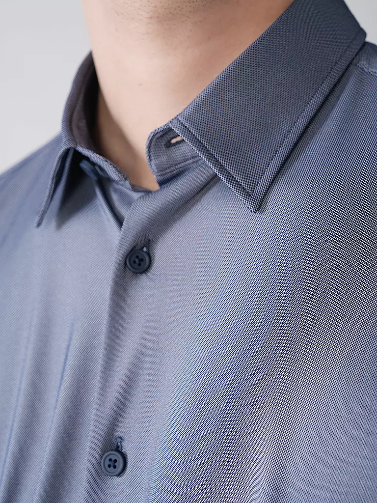 BOSS | Hemd Slim Fit ROAN  | Blu
