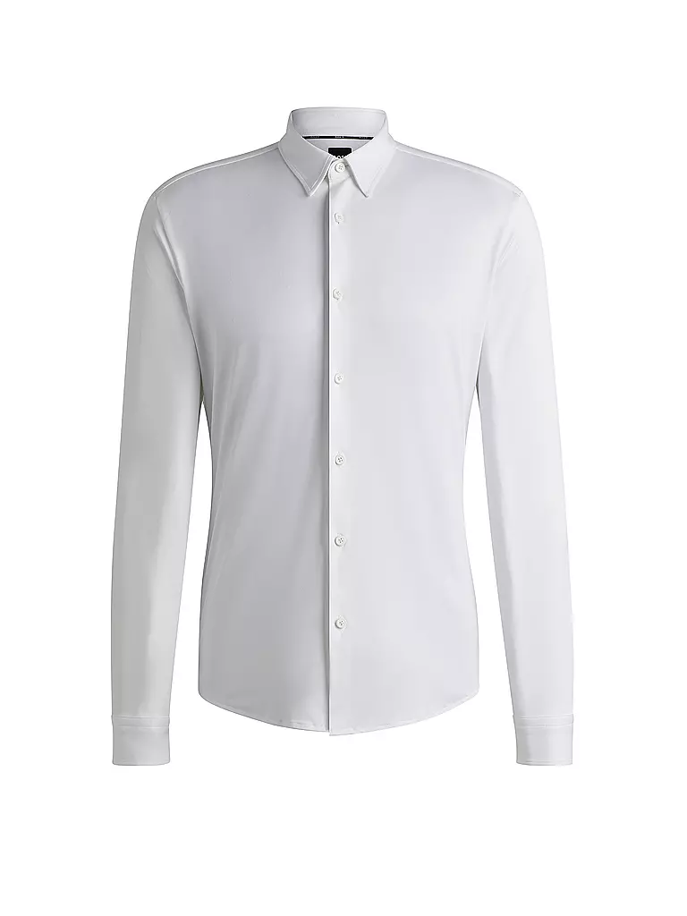 BOSS | Hemd Slim Fit ROAN  | Bianco