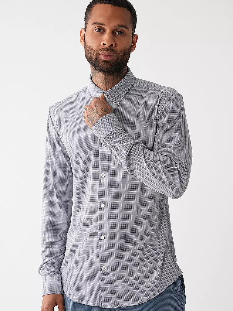 BOSS | Hemd Slim Fit | Blu