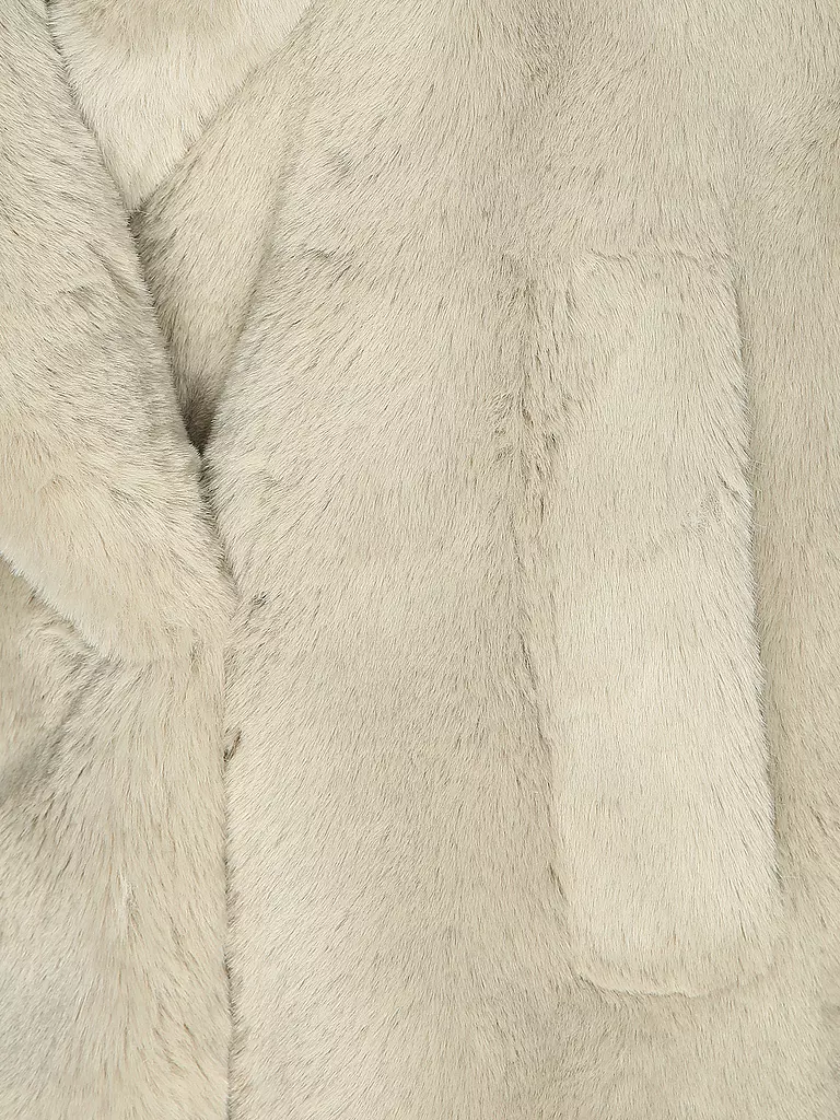 BOSS | Jacke in Felloptik CURMETA | Beige