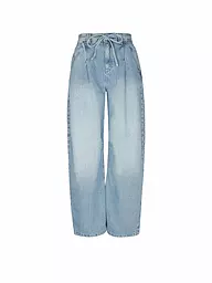 BOSS | Jeans Balloon Fit con pieghe | Blu