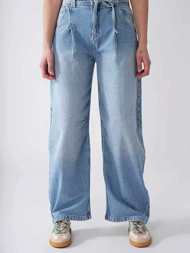 BOSS | Jeans Balloon Fit con pieghe | 