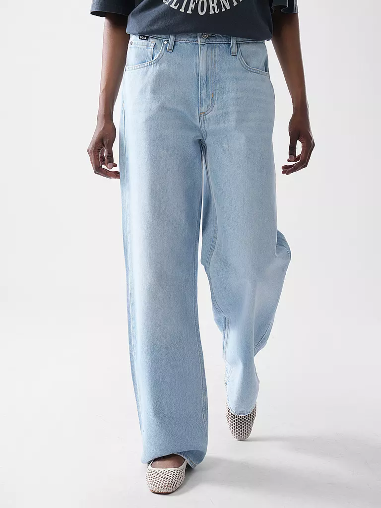 BOSS | Jeans Boyfriend Fit CROSSROAD SUPER | Blu