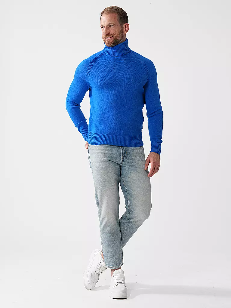 BOSS | Kaschmirpullover | Blu