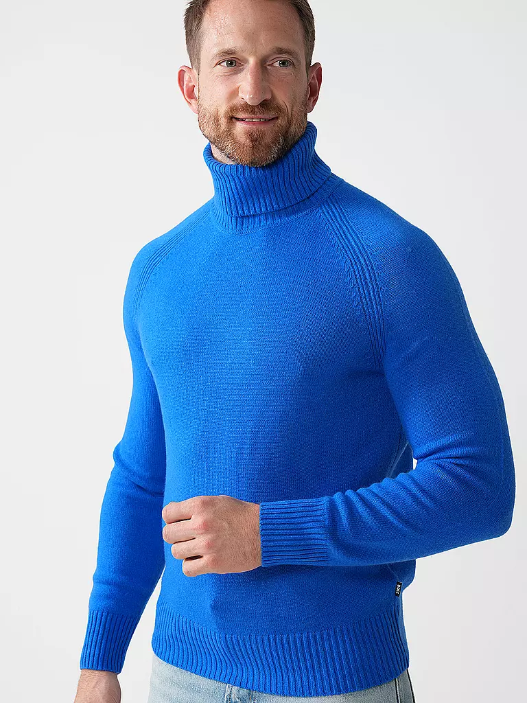 BOSS | Kaschmirpullover | Blu
