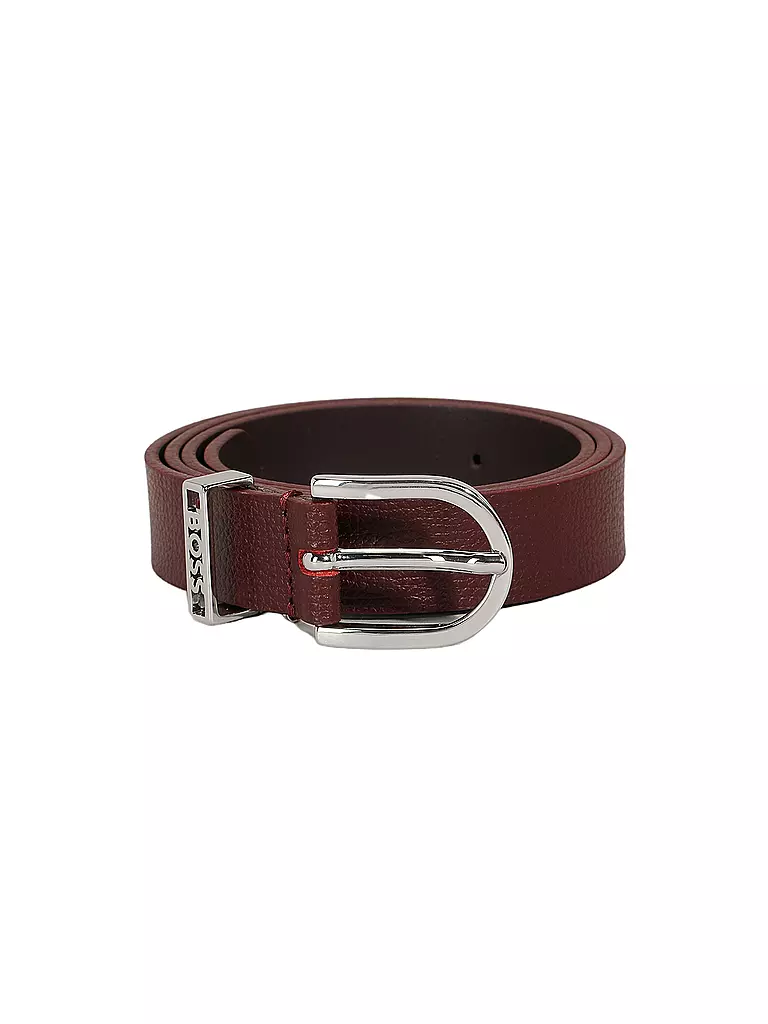 BOSS | Ledergürtel SCARLET | Rosso