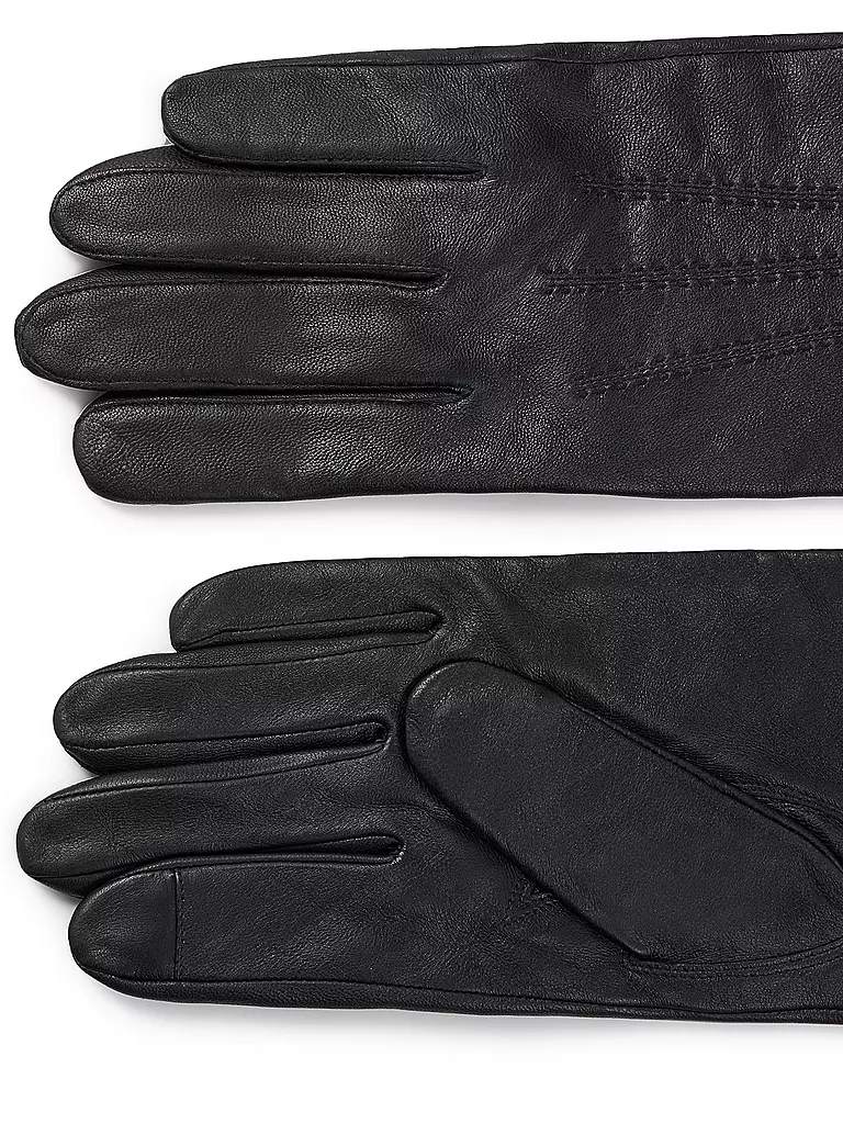 BOSS | Lederhandschuhe | Nero