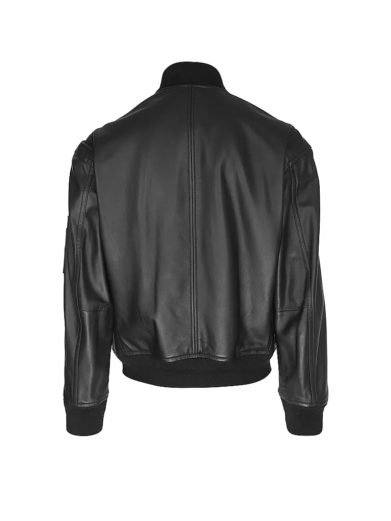 BOSS | Lederjacke JUGE | Nero