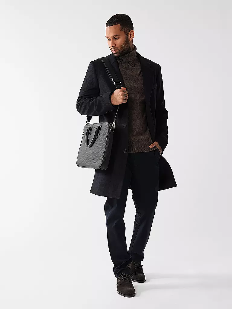 BOSS | Ledertasche - Aktentasche NEW CROSSTOWN  | Nero