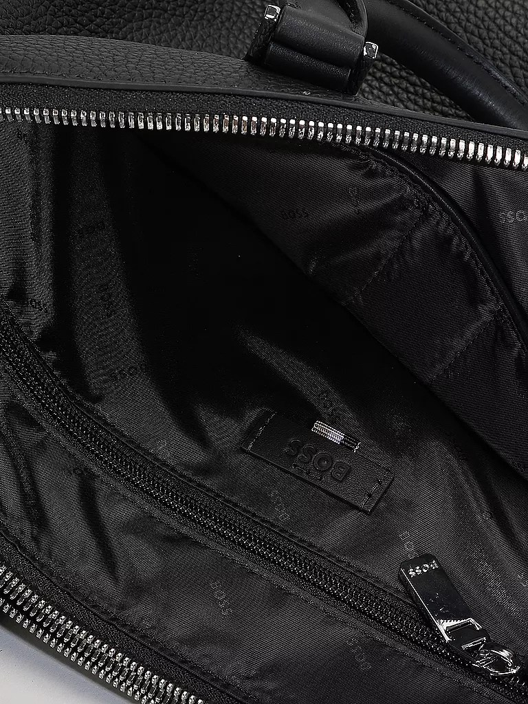 BOSS | Ledertasche - Aktentasche NEW CROSSTOWN  | Nero