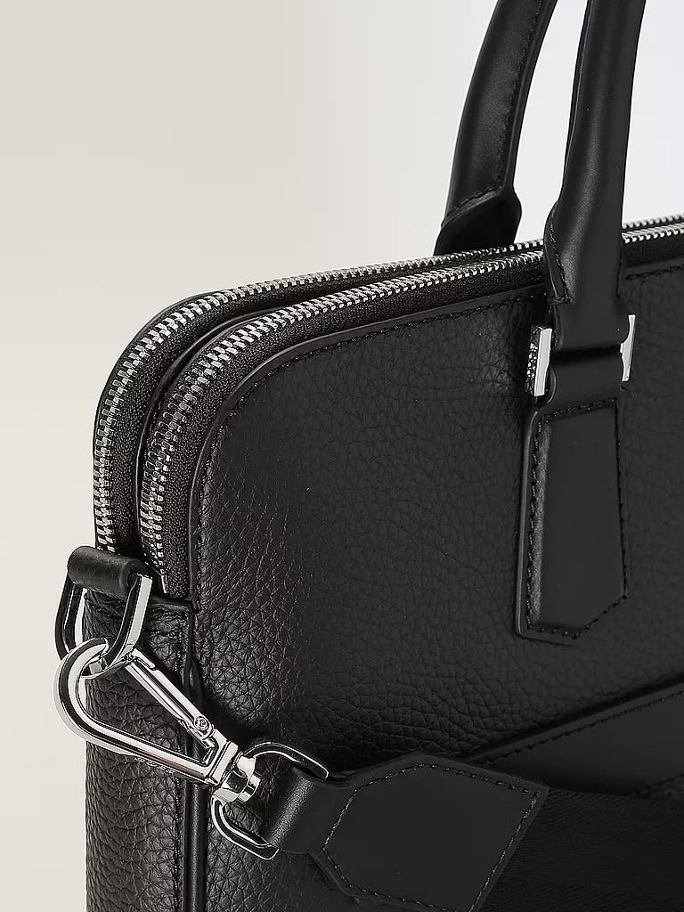 BOSS | Ledertasche - Aktentasche NEW CROSSTOWN  | Nero