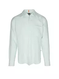 BOSS | Camicia di lino regular fit RELEGANT | Menta