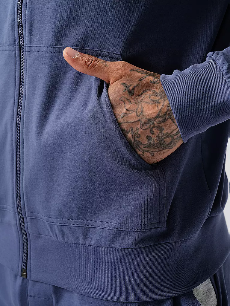 BOSS | Loungewear Jacke  | Blu