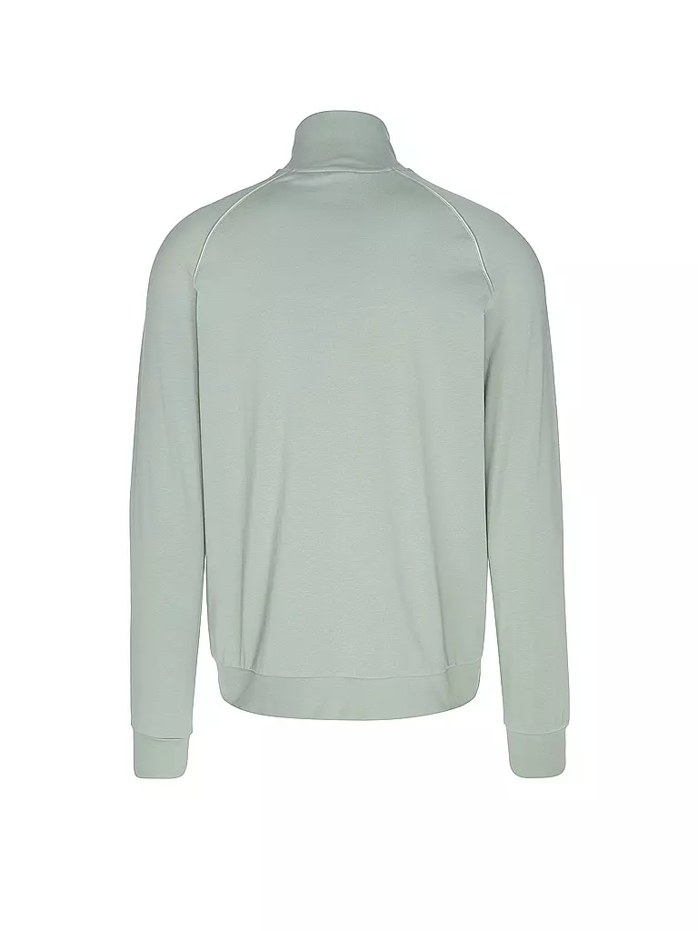 BOSS | Loungewear Jacke | Verde chiaro