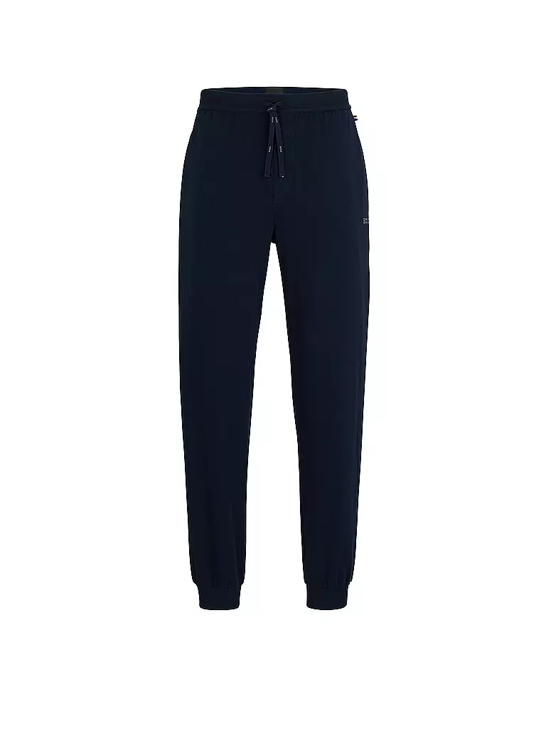BOSS | Loungewear Jogginghose | Blu scuro