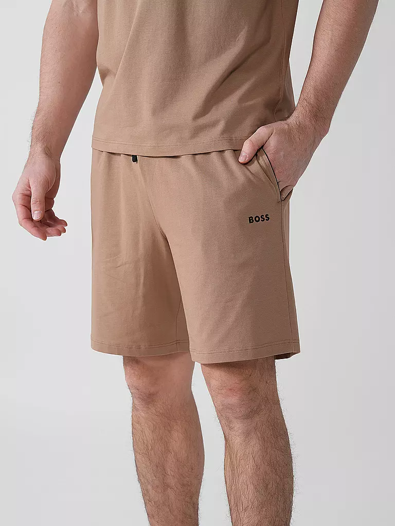 BOSS | Loungewear Shorts  | Marrone chiaro