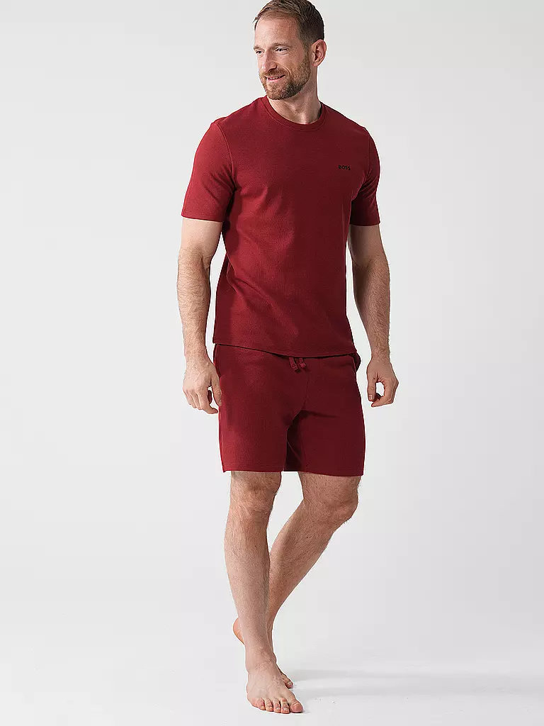 BOSS | Loungewear Shorts | Rosso scuro