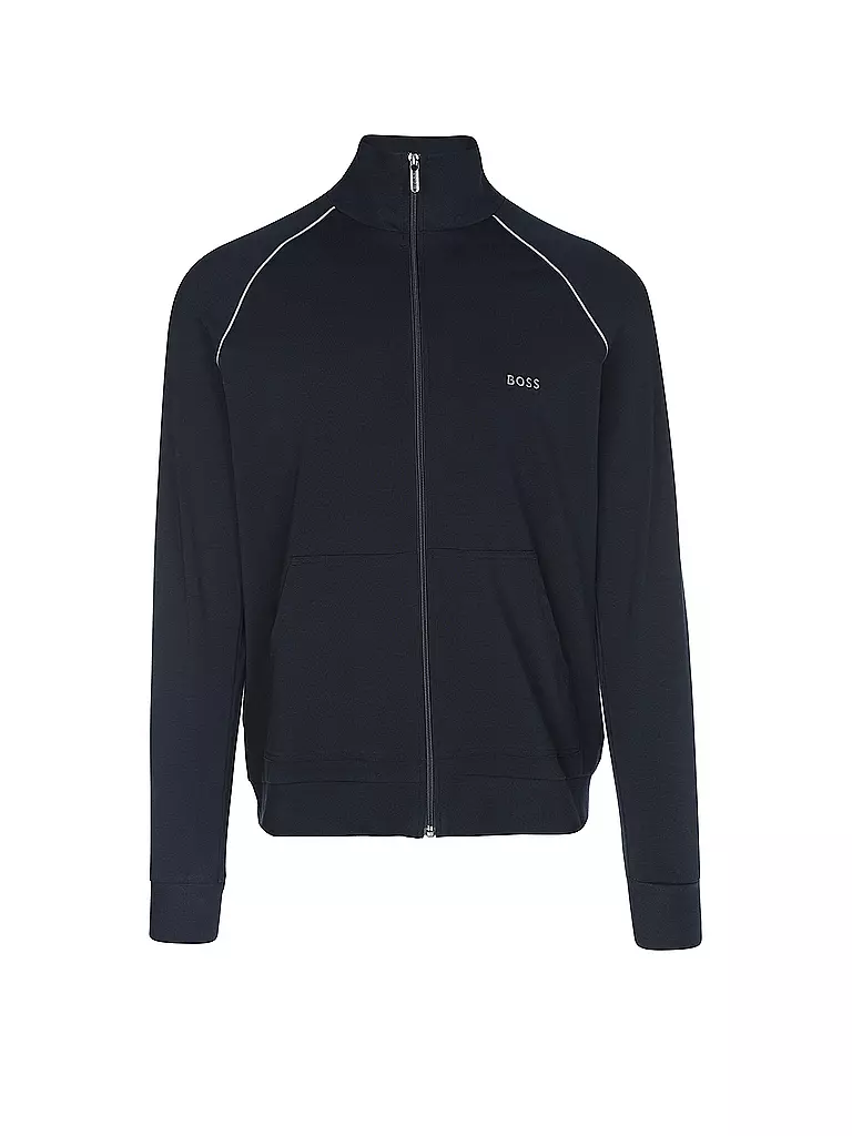 BOSS | Loungewear Sweatjacke | Blu scuro