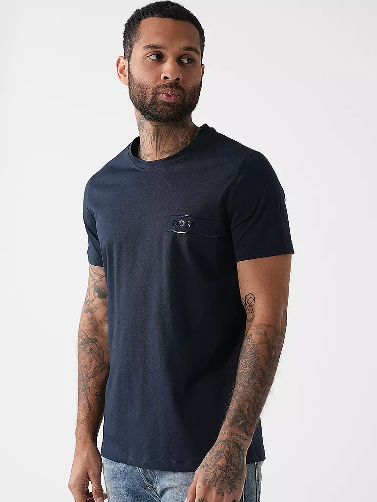 BOSS | Loungewear T-Shirt  | Blu