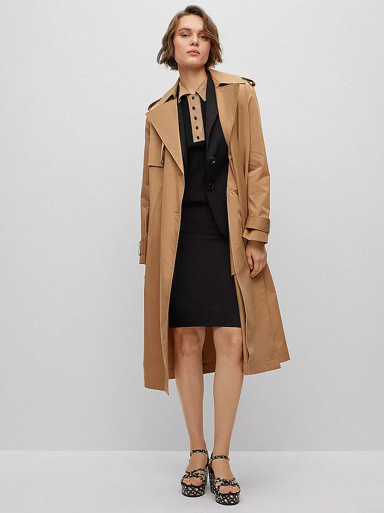 BOSS | Mini gonna slim fit VILEAH | Nero