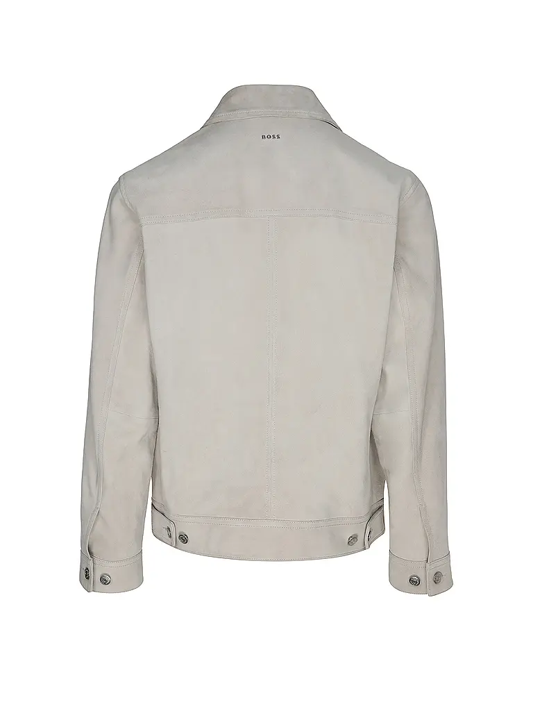 BOSS | Nome prodotto: Giacca in pelle JOHOT | Beige